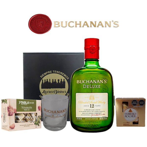 BOX BUCHANANS 12 AÑOS